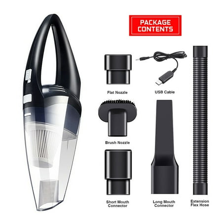110-220V CORDLESS Car Vacuum Cleaner 120W Auto Portable Wet Dry Wireless Handheld Duster For Both Car and