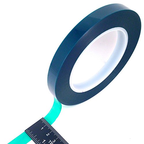 1/2" Wide High Temp Masking Tape for Powder Coating, Custom Painting, Hydrodip, Sublimation