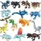 thumbnail image 1 of Bloques de construcción de dinosaurios jurásicos para niños, figuras de acción de Indominus Rex, modelos de Tiranosaurio DIY, juguetes de animales, regalos para niños, 1 of 5