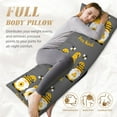 thumbnail image 5 of Easygdp Bee Kind Long Body Pillowcase - Super Soft Microfiber Body Pillow Case - Envelope Closure, Cool, Anti-Fading- 20x54 in, 5 of 8