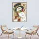 thumbnail image 2 of Pintura de diamante de Navidad, kit de pintura de diamante de mosaico 5D, arte de diamante, regalo de muñeco de nieve de Navidad, bordado de punto de cruz, manualidades con diamantes de imitación, pa, 2 of 5