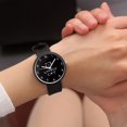 thumbnail image 1 of Reloj de mujer de 6 estilos para niñas, relojes para niños, correa blanca y negra, esfera de aleación de dibujos animados, reloj para niños, Montre Enfant, regalo de Navidad para niños Gao Jinjia LED, 1 of 2