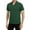 Green, variant on HAOMEILI Mens Short Sleeve Polo Shirts Casual Slim Fit Basic Designed Cotton Shirts