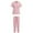 Pink, variant on LYMAYTER Women Multi-pocket Design Nurse Uniform Quick-Dry Comfort Ventilate Routine Operating Room Nurse Uniform for S-2XL