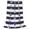 thumbnail image 2 of Fotbe Anchors Manta de Franela Acolchonada con Estampado, Súper Suave y Esponjosa, Extra Grande para Sofá, Cama, Uso Todo el Año-60"x50", 2 of 7