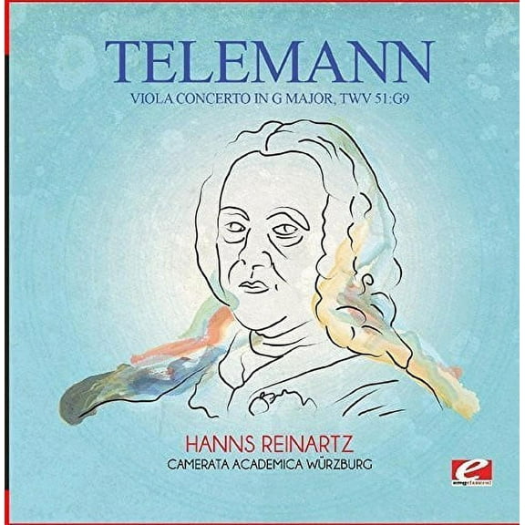 Telemann - Telemann: Viola Concerto in G Major, TWV 51:G9 - Music & Performance - CD