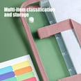 thumbnail image 5 of TOPRenddon A4 File Folders,13 Pockets File Organizer with Labels A4 Expanding File Vertical with Portable Receipt Document Organizer for Office School, 5 of 7