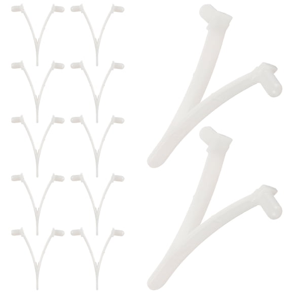 Milisten 12Ud V Clips Para Accesorios De Piscina Para Limpieza De Red Cepillo Y Aspiradora