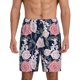 thumbnail image 1 of Fotbe Rose Flowers Pantalones Cortos de Pijama para Hombre, Ropa de Dormir, Pantalones de Pijama Cortos para Hombre-4X-Large, 1 of 6