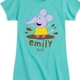 thumbnail image 3 of Peppa Pig - Emily Elephant - Girls Toddler And Youth Fitted Short Sleeve Tee, 3 of 5