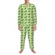 thumbnail image 3 of Balery dogs St Patrick's Day Pijama para Hombre de Dos Piezas con Manga Larga, Conjunto de Dormir y Descanso Suave con Bolsillos-X-Large, 3 of 7