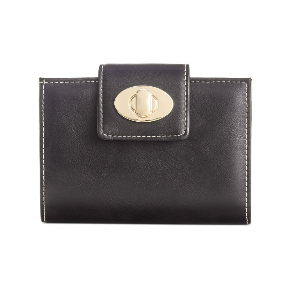 Giani Bernini - Giani Bernini Women's Black Faux Fur Strapless Wallet