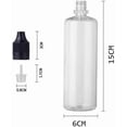 thumbnail image 4 of Multi Purpose Empty Plastic Bottles 250ml (8oz) â€“ 4 Pack, Refillable Travel Size Containers with Caps Leak-Proof, Squeeze Bottles for Toiletries, Liquids, Cosmetics, refill ink cartrigdes, ciss, 4 of 4