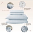 thumbnail image 2 of Whisper Organics 500 TC Sateen Bed Sheets, 2 of 7