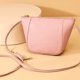 thumbnail image 2 of Bolso de cubo para mujer Bolsos casuales de cuero de PU Bolsos de hombro de viaje (Rosa), 2 of 4