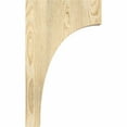 thumbnail image 3 of 4"W x 12"D x 20"H Huntington Rough Sawn Corbel, Douglas Fir, 3 of 9