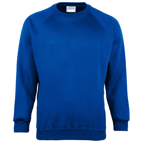 Maddins Chandail en Molleton Col Rond Uni pour Hommes