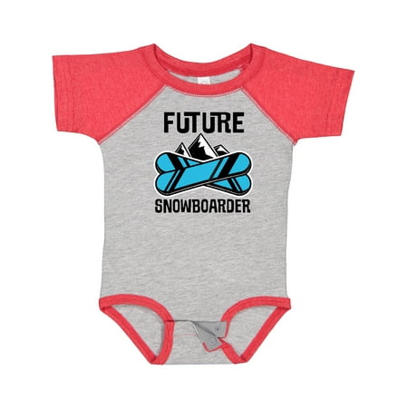 

Inktastic Snowboarding Future Snowboarder Gift Baby Boy or Baby Girl Bodysuit