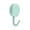 I003- Light Green, variant on Wall Mount Hanger, Dark Blue Macaron Decorative Magnetic Key Hook, Heavy Duty Magnetic Hook Set Single Piece, Small Under Cabinet Tool Hook, 1-Piece 1Pc No-Drill Heavy Duty Hanger