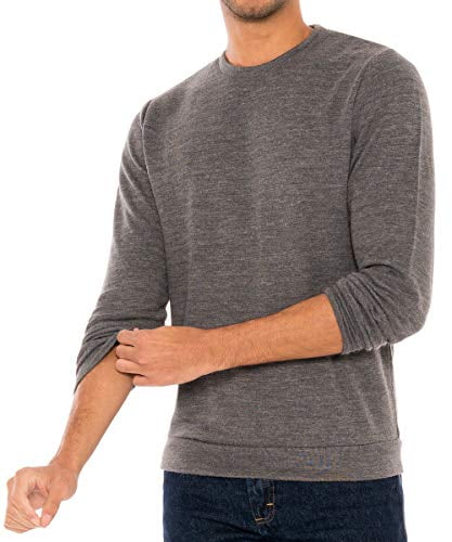 Mens Lightweight Crewneck Sweater - Dry 
