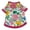 Pink, variant on Visland Pet Summer T-Shirts Hawaii Style Floral Dog Shirt Breathable Cool Plant Printed Clothes Beach Puppy Shirt for Puppy, Small Dog