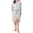 Cheetah Gray, variant on Cheetah Beige Premium Plush Robe for Women, Soft Cozy Bathrobe, S/M