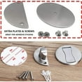 thumbnail image 4 of Invisible Stainless steel Magnetic Door Stop, Stainless Steel Floor Magnetic Door Catch Door Holder, 4 of 5