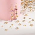 thumbnail image 4 of 8 Shapes 80pcs Stainless Steel Spacer Bead Caps Flower End Cap Spacers Golden Caps Spacer Beads Jewelry Making Metal Bead Caps for Bracelet Necklace 5-15mm Diameter Colorful, 4 of 9