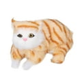 thumbnail image 1 of Oubit Chat en Peluche, Simulation Chat Simulation Animal en Peluche Jaune Chat Imitation Animal Chaton Durabilité Améliorée, 1 of 9