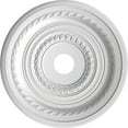 thumbnail image 5 of Ekena Millwork 22"OD x 3 1/2"ID x 1"P Cole Thermoformed PVC Ceiling Medallion (Fits Canopies up to 6"), Metallic Silver, 5 of 10