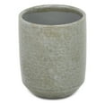 thumbnail image 2 of Contemporary Home Living Abstract Glazed Round Planter Pot - 4.75" - Gray, 2 of 3