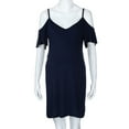 thumbnail image 3 of Vedolay Maternity Dress Casual Women's Maternity Dress Off Shoulder Casual Maxi Dress,Navy XL, 3 of 5