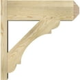 thumbnail image 3 of Ekena Millwork 8"W x 24"D x 24"H Olympic Rough Sawn Craftsman Outlooker, Douglas Fir, 3 of 4