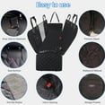 thumbnail image 6 of Dog Car Seat Cover for Back Seat, Waterproof Car Seat Protector for Dogs with Side Flaps, Scratchproof Dog Backseat Cover, Durable Nonslip Dog Hammock for Sedans, Trucks, SUVs, Standard, 6 of 8