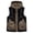 Coffee, variant on Lovskoo Mens Vest Outdoor Workout Lightweight Sleeveless Work Jacket Hiking Travel Breathable Outerwear with Multiple Pockets