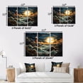 thumbnail image 4 of Designart "Majestic Lighthouse on the Coast II" Nautical & Beach Wall Art Prints Set, 4 of 5