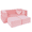 Pink, variant on Milliard Kids Couch - Modular Kids Sofa for Toddler and Baby (Pink)