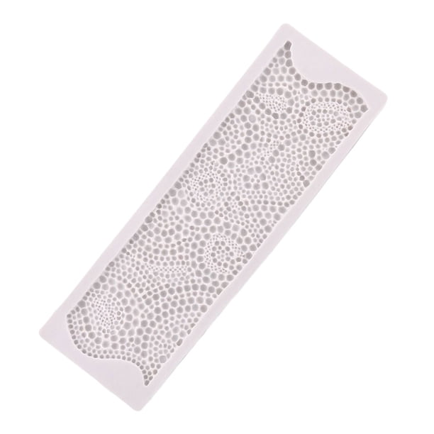 Molde de silicona de encaje 3D Inteprter para boda fiesta cocina gelatina pastel de Chocolate tipo 3