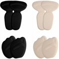thumbnail image 1 of 4 pares de almohadillas para el talón del zapato, 2 almohadillas autoadhesivas para el talón alto y 2 almohadillas para el antepié, suela de zapato de gran tamaño antideslizante para evitar la, 1 of 5
