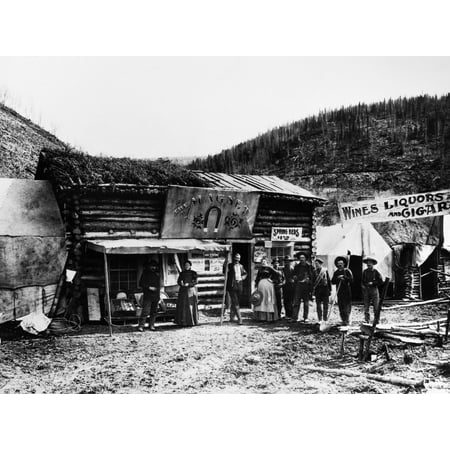 Dawson City, C1898./N'The Magnet,' A Store In The Gold Mining Town Of