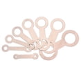 thumbnail image 3 of Shisuyan 8PCS/Set Saxophone Pad Leveling Rings Sax Leveling Tool Pads Repair Tool for Saxophone Flute Clarinet (Silver), 3 of 8