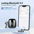 thumbnail image 6 of Wireless Earbuds, Bluetooth 5.4 Headphones in Ear buds, HiFi Stereo Wireless Earphones with 4 ENC Noise Cancelling Mics, 35H Wireless Headphones with IP7 Waterproof, LED Display USB C, Mini Ultraligh, 6 of 6