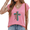 Rose Red, variant on Cozymy Womens Yellow Rustic Faith Cross V Neck Short Sleeve T-Shirt S-5XL Southern Daily Wear Soft Tops