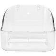 thumbnail image 1 of CIMAXIC Transparent Plastic Bird Bathing Basin for Cage Pet Use Highquality Environmental Protection 1Pc,5.51"X5.04"X3.74", 1 of 4