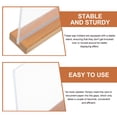 thumbnail image 4 of CTIRCHIU Simple Design Menu Holder Transparent ABS Menu Presentation for Store 1Pcs, 4 of 8