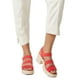 thumbnail image 5 of Sandalias Sorel Joanie con correa en el tobillo para mujer, color rojo brillante, talla 9, 5 of 7