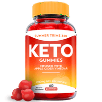 (1 Pack) Summer Trims 360 Keto ACV Gummies - Supplement for Weight Loss - Energy & Focus Boosting Dietary Supplements for Weight Management & Metabolism - Fat Burn - 60 Gummies