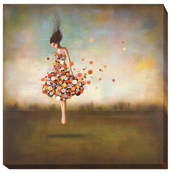 Artistic Home Gallery 1616L277IG Boundlessness in Bloom by Duy Huynh Custom Gallery-Wrapped Canvas Giclee Art - Ready to Hang, 16 x 16 x 1.5 in.