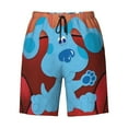 thumbnail image 5 of Blue'S Clues Mens Swim Trunks Quick Dry Board Shorts with Mesh Lining, Hawaii Beach Shorts Swimwear Bathing Suits, 5 of 8