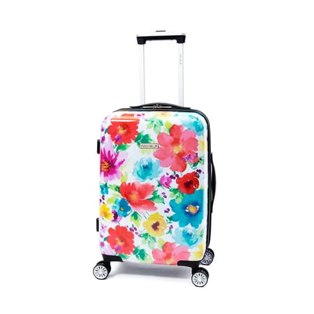 The Pioneer Woman Hardside Luggage 20 inch Carry-on, Breezy Blossom